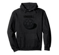 Handball Small And Round But Very Hard Hoodie - Custom Art Print Unisex