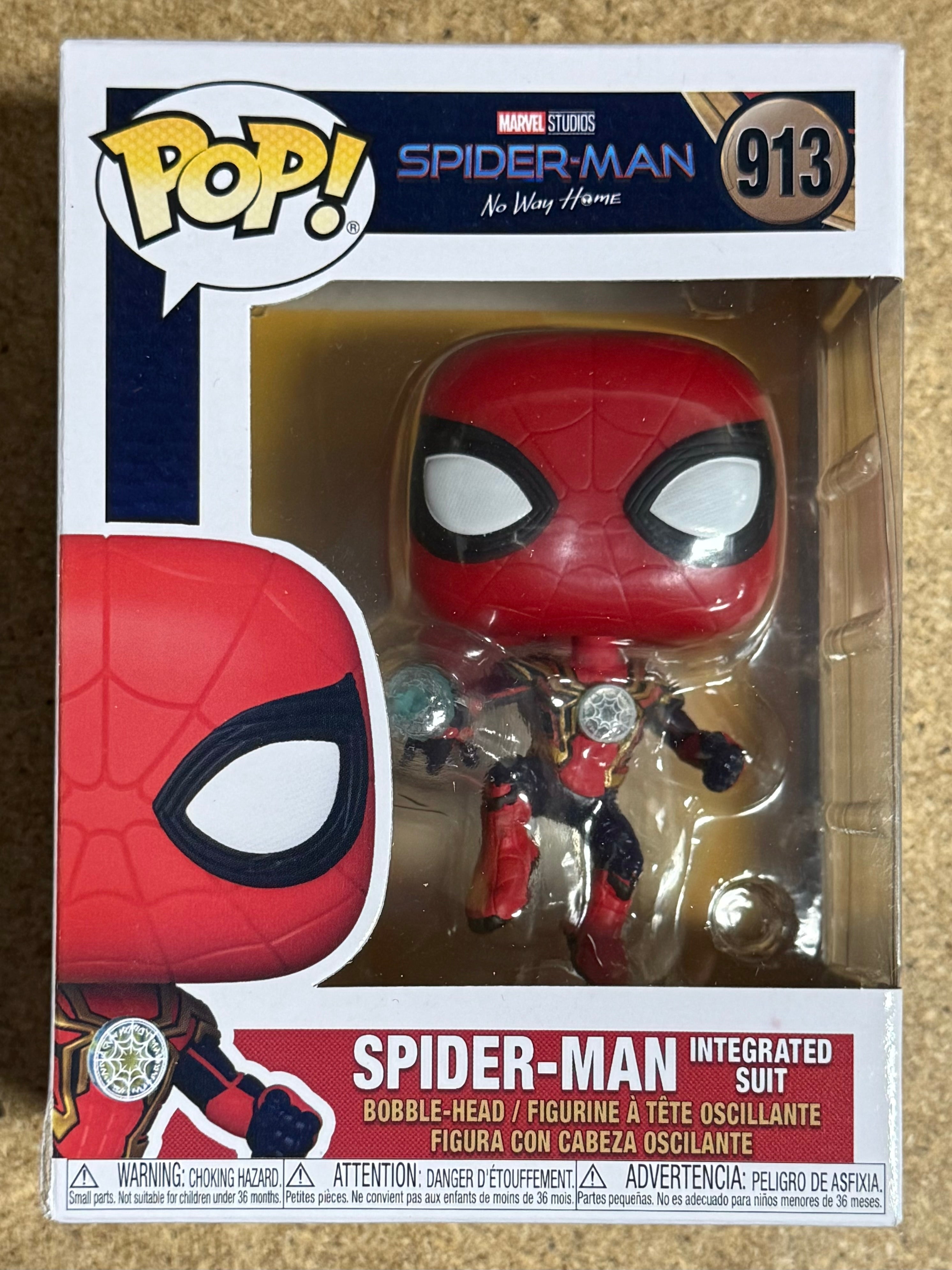 Funko Pop! Marvel Spider-Man (Integrated Suit) #913 No Way Home 2021