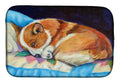 Corgi Dish Drying Mat Absorbent Dish Drying Mat Pad for Kitchen Counter Dish Drainer Mat for Countertop, 14 x 21", Multicolor