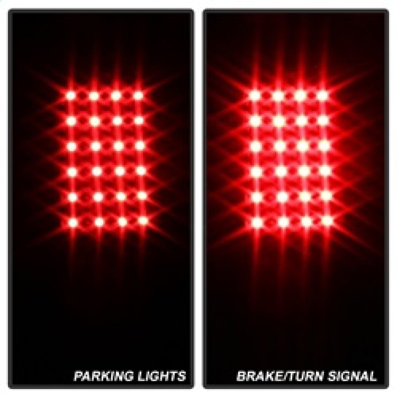 SPYDER Xtune Dodge Ram 1500 94-01 / Ram 2500/3500 94-02 LED Tail Lights Black ALT-ON-DRAM94-LED-BK 5012777