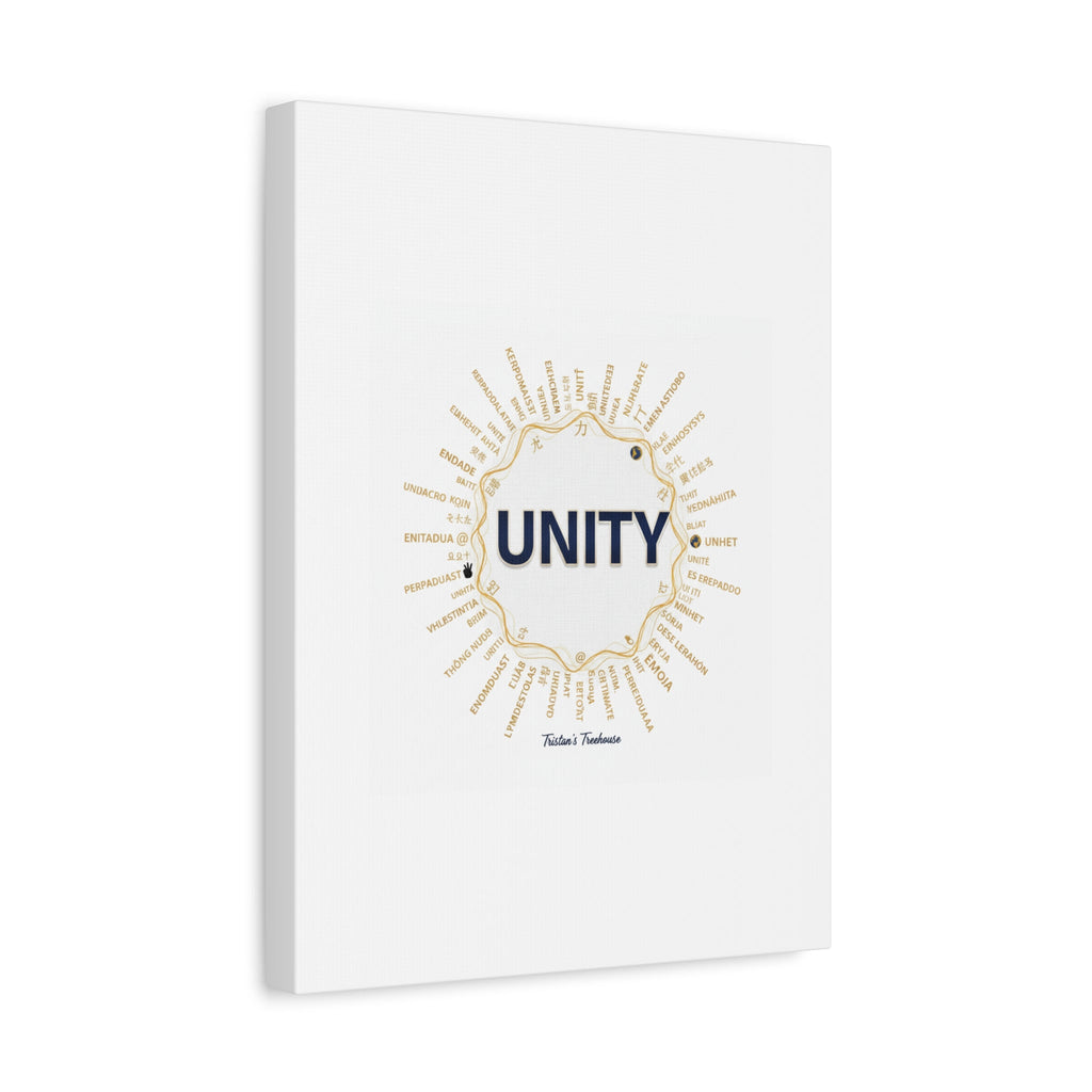 UNITY Canvas, Matte Stretched 1.25" | Dry January sober curious decor