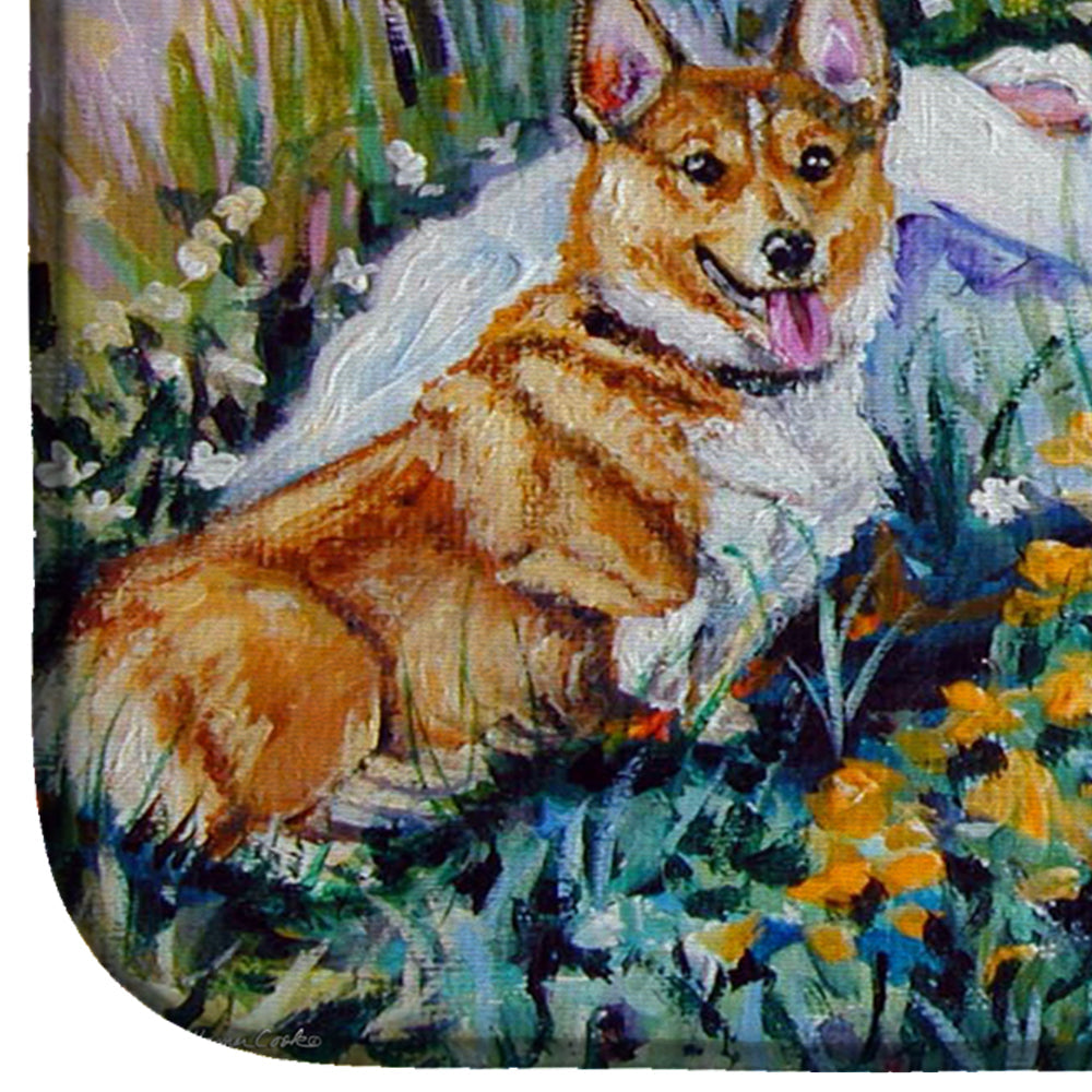 Corgi Classics Dish Drying Mat Absorbent Dish Drying Mat Pad for Kitchen Counter Dish Drainer Mat for Countertop, 14 x 21", Multicolor