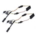 AlphaRex 19-22 Dodge Ram 2500/3500 Stock LED Tail Light to AlphaRex Tail Light Converters - Pair 640013 *Discontinued