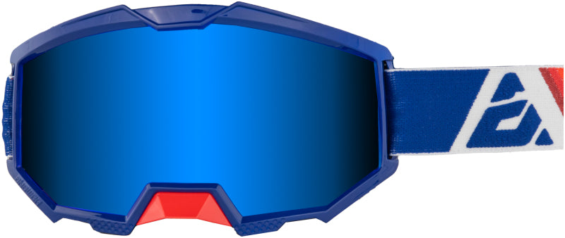 Answer Apex 3 Flo Goggles Red/White/Blue - Youth 442960