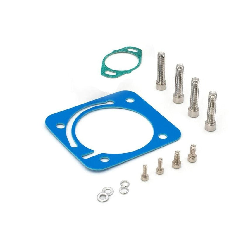 BLOX Racing Honda B/D/H/F Series Engines 74mm Black Billet Throttle Body V2 BXIM-00204-BK-V2
