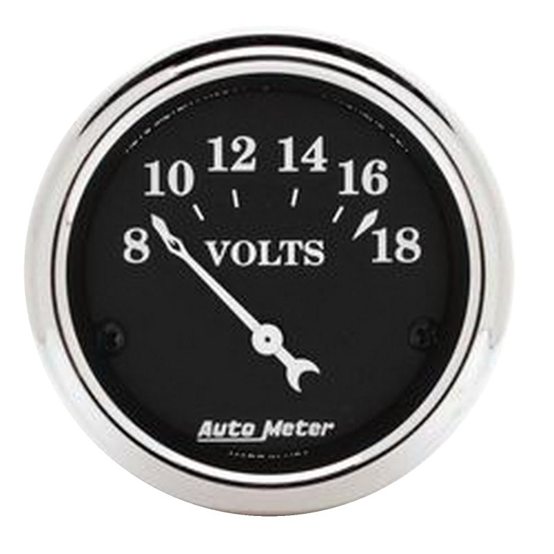 AutoMeter 40-46 Chevrolet Truck 5 Gauge Dash Kit (MPH/FUEL/OILP/WTMP/BAT) - Old Tyme Black 7057-OTB