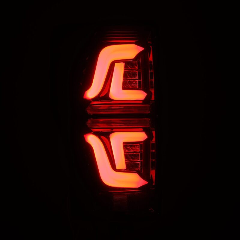 AlphaRex 17-19 Ford F250 Super Duty PRO-Series LED Tail Lights Red Smoke (w/o Blind Spot Sensor) 657020 *Discontinued