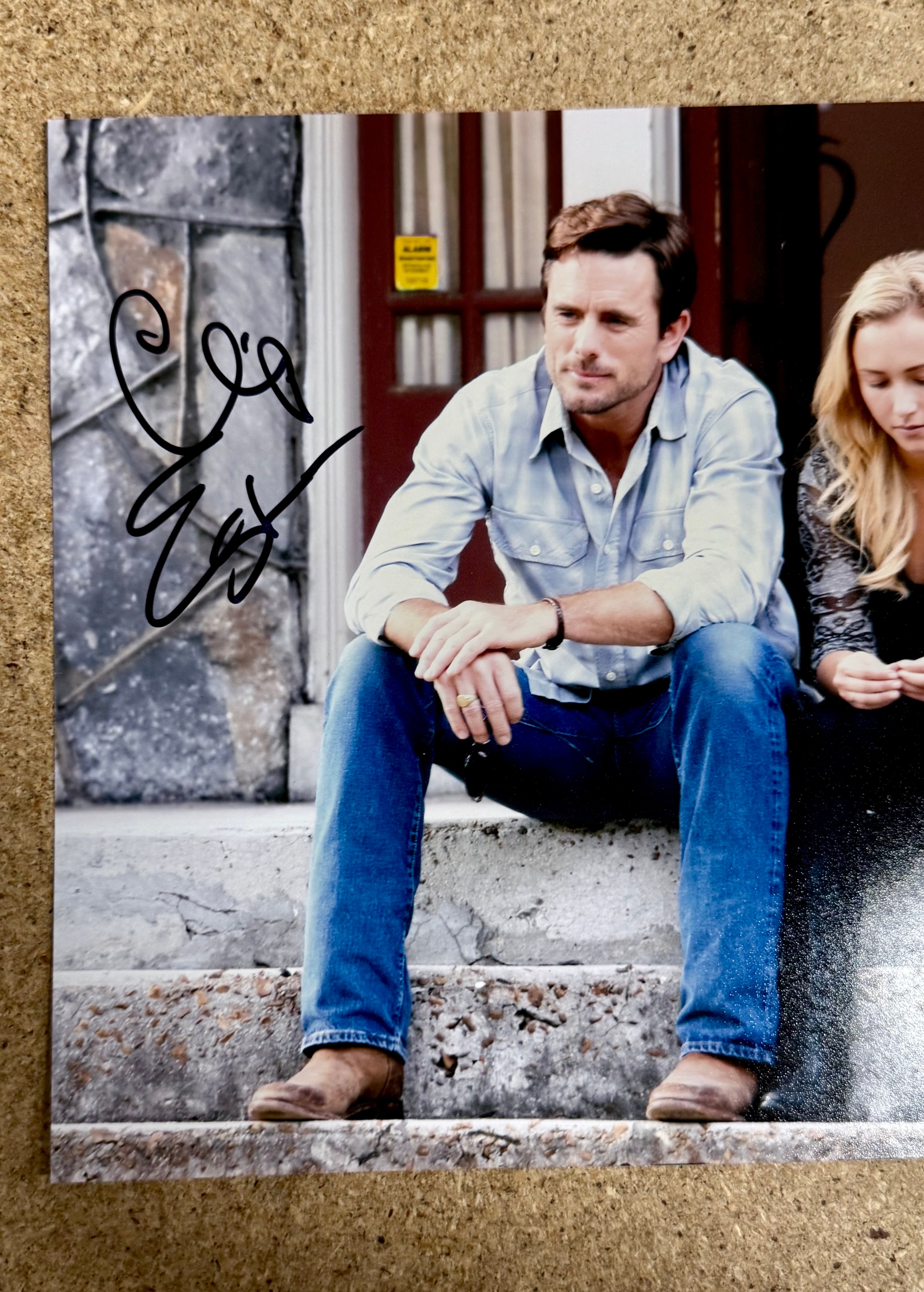 Charles “Chip” Esten Signed Deacon Claybourne Nashville 8x10 Photo With JSA COA