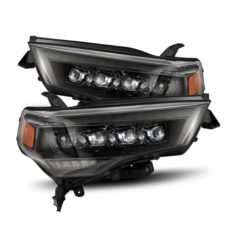 AlphaRex 14-22 Toyota 4Runner (2021 Req. Conv) NOVA LED Proj HL Alpha-Blk Actv Lgt Seq. Sig + SB DRL 880810 *Discontinued