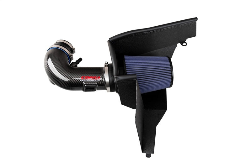 CORSA Performance Corsa 2018+ Ford Mustang GT 5.0L V8 MaxFlow 5 Oiled Open Element Carbon Fiber Air Intake - Black 44006