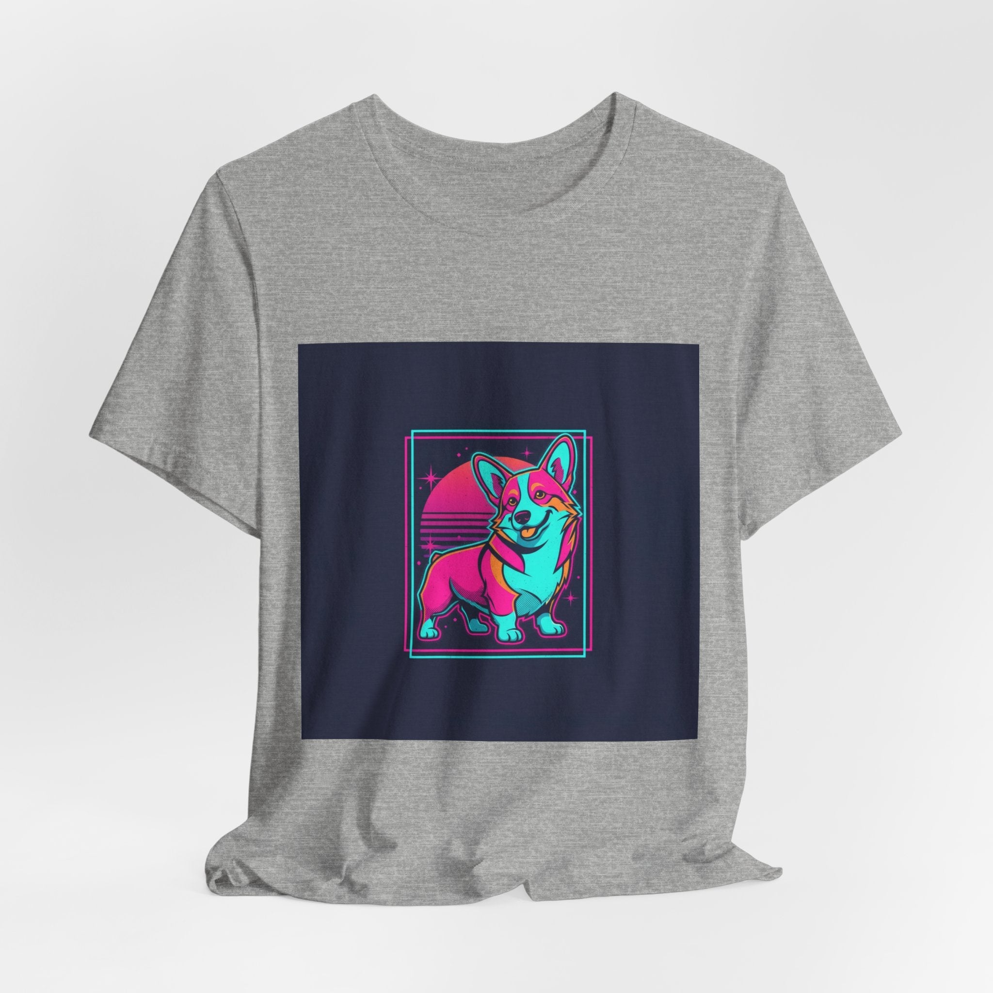 Corgi Pop Art Tee | friendship Valentine, platonic love