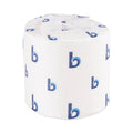 Boardwalk 1-Ply Toilet Tissue, Septic Safe, White, 1,000 Sheets, 96 Rolls/Carton