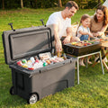75 Quart Portable Hard Cooler with 6-Day Ice Retention and Wheels