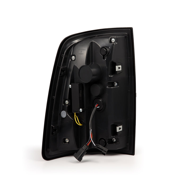 AlphaRex 09-18 Dodge Ram Luxx-Series LED Tail Lights Black w/ Activation Light & Sequential Signal 640004 *Discontinued