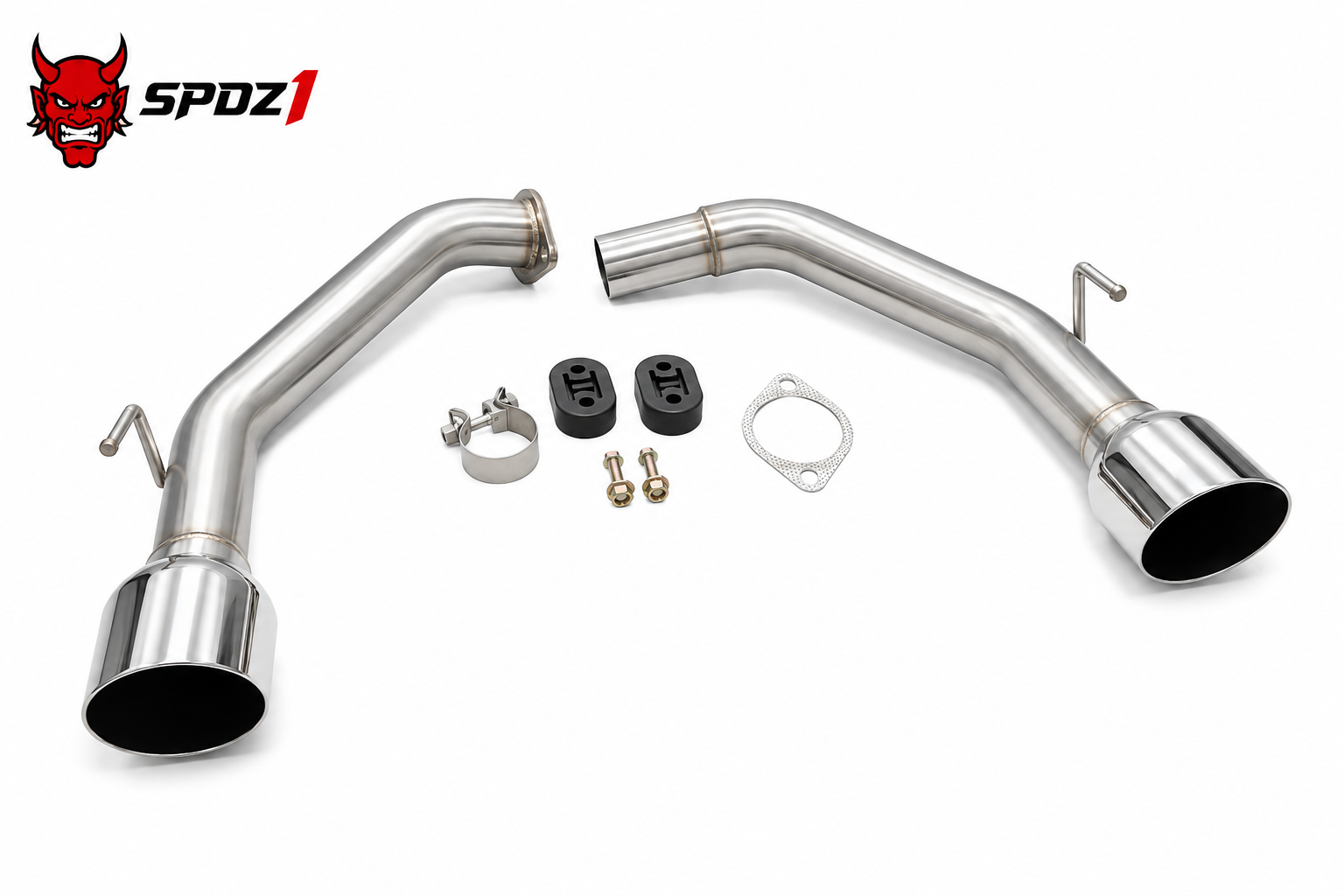 SPDZ1 Axle-Back Muffler Delete Exhaust | 2022+ Honda Civic 1.5T & 2023+ Acura Integra 1.5T | Stainless Steel (PRE ORDER ITEM EXPECTED LATE JULY 2026)