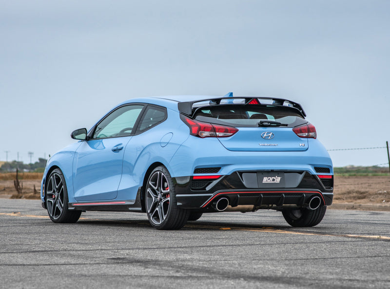 Borla 19-20 Hyundai Veloster N 2.0L I4 MT FWD 2DR 3in ATAK CatBack Exhaust w/ SS Tips 140832
