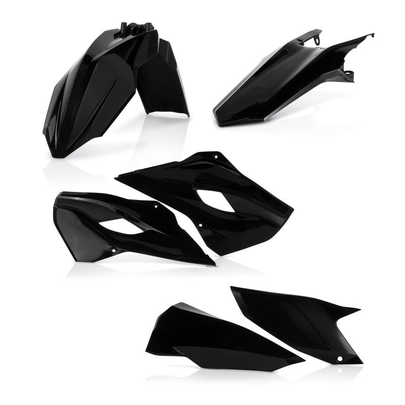 Acerbis 14-16 Husqvarna FC250-450/ TC125/ TC250 Plastic Kit - Black 2393440001