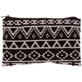 GreaterGood Wanderlust Hand-Beaded Glass Bead and Cotton Coin Purse