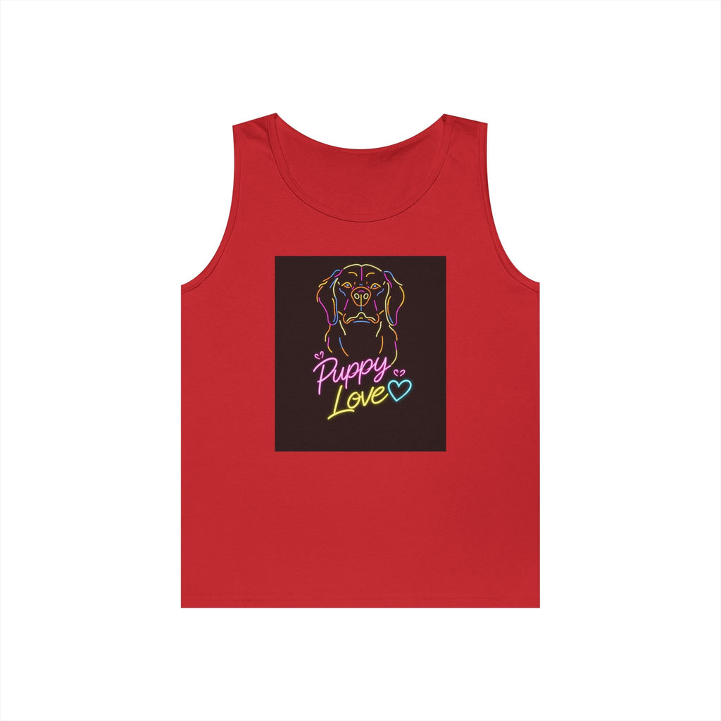 Retro Funny Dog Tank Top — Cute Future Vibes