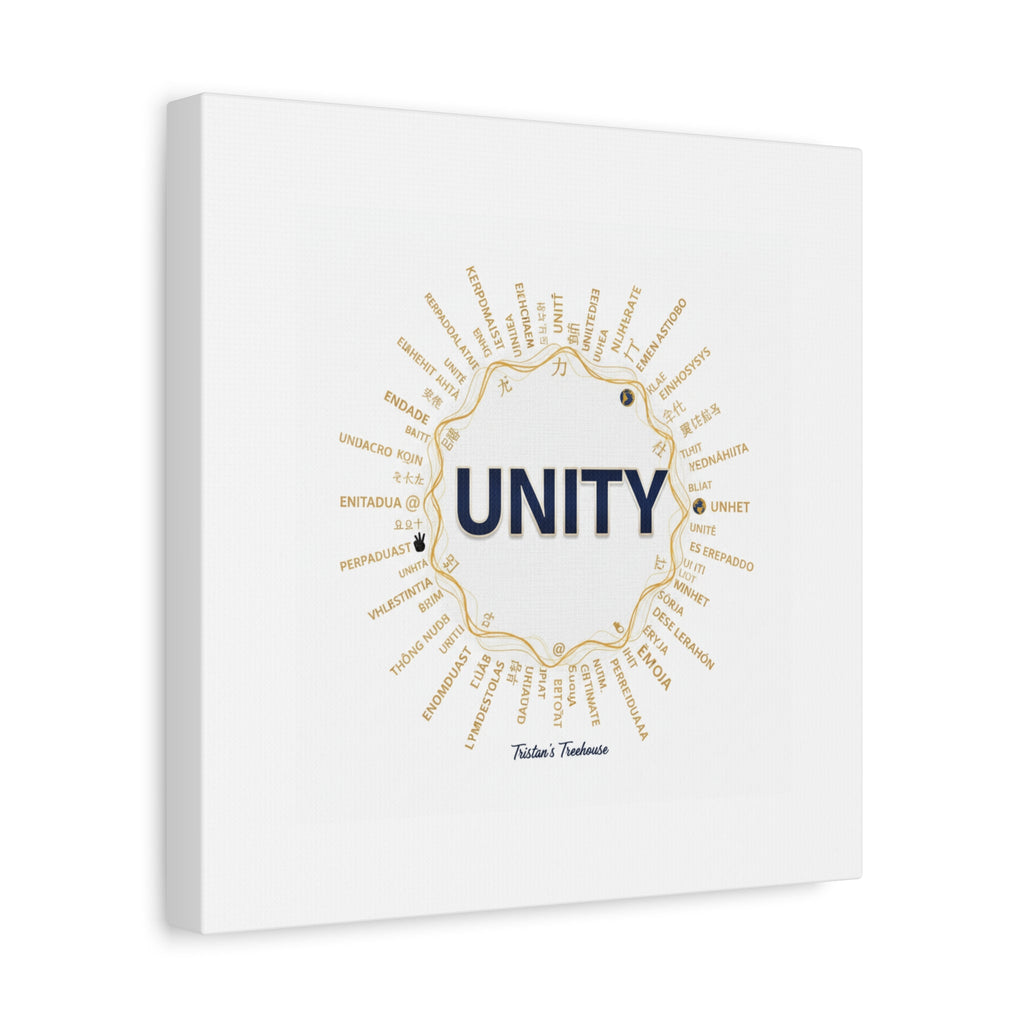 UNITY Canvas, Matte Stretched 1.25" | Dry January sober curious decor