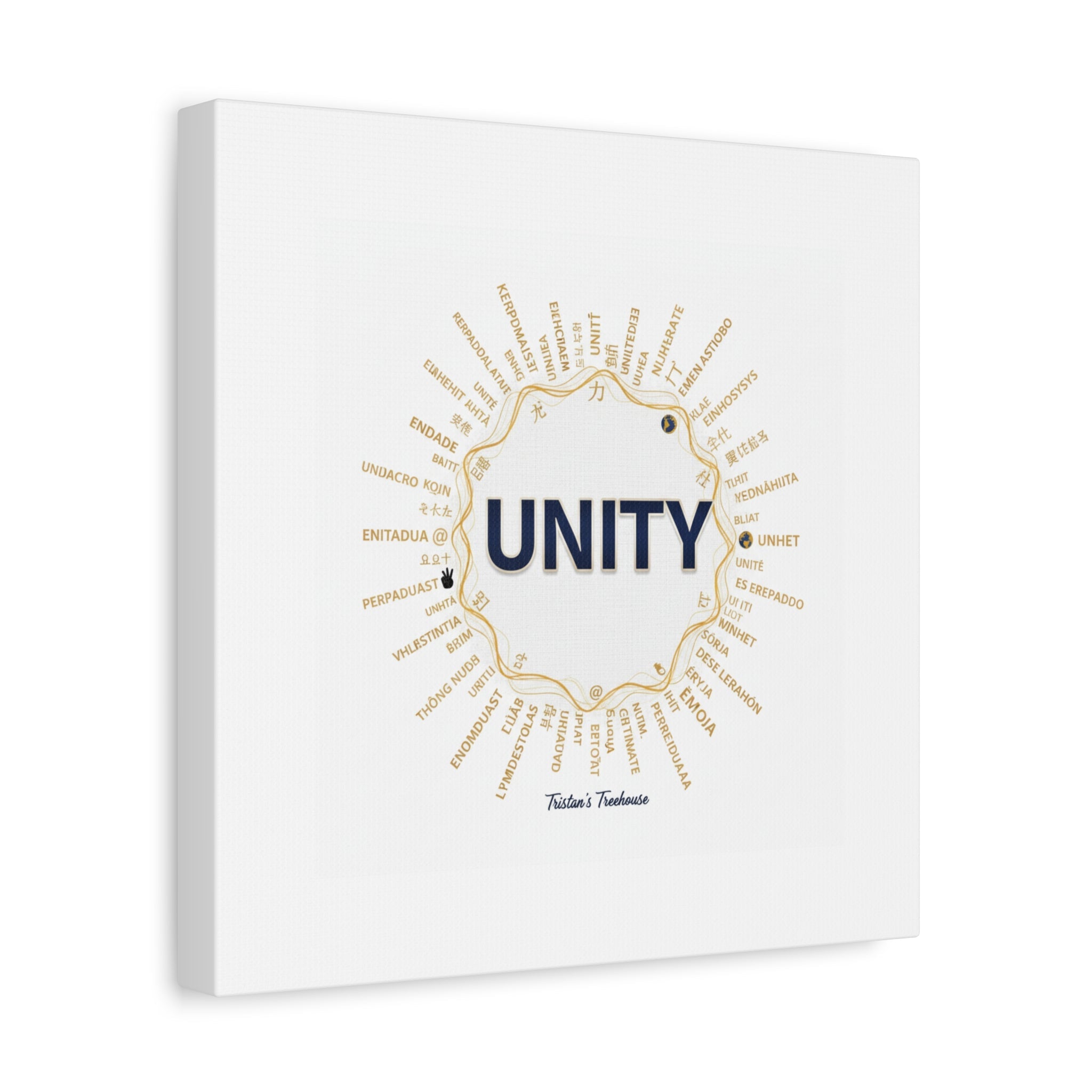 UNITY Canvas, Matte Stretched 1.25" | Dry January sober curious decor
