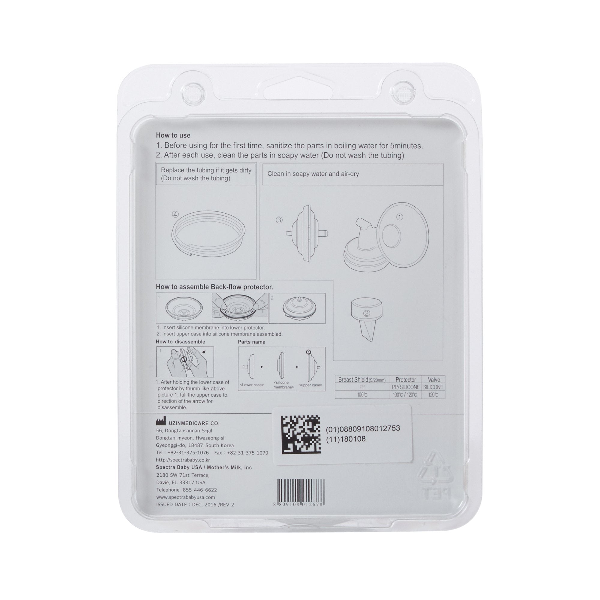 SpeCtra Breast Shield Replacement Set MM012753