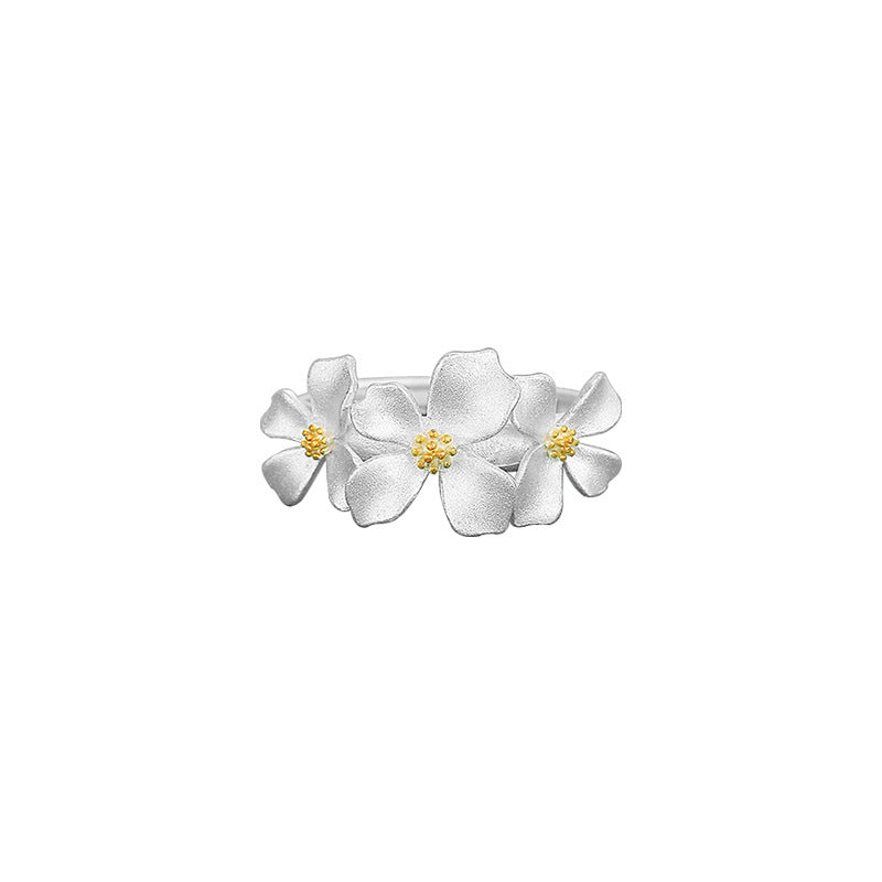 Collarbone Necklace Elegant Earrings High-grade Ring