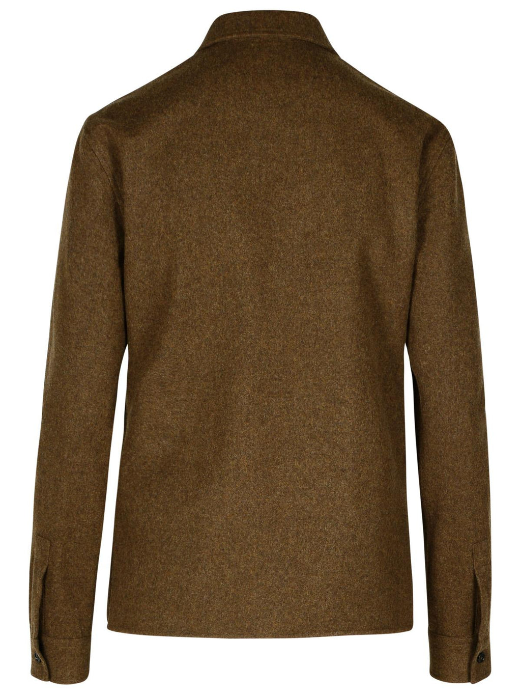 Jil Sander Brown Wool Shirt Women