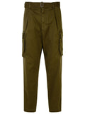 Dsquared2 Dark Green 'Cargo' Pants Men