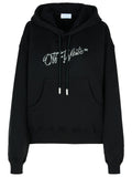 Off-White Black Cotton Sweatshirt Women
