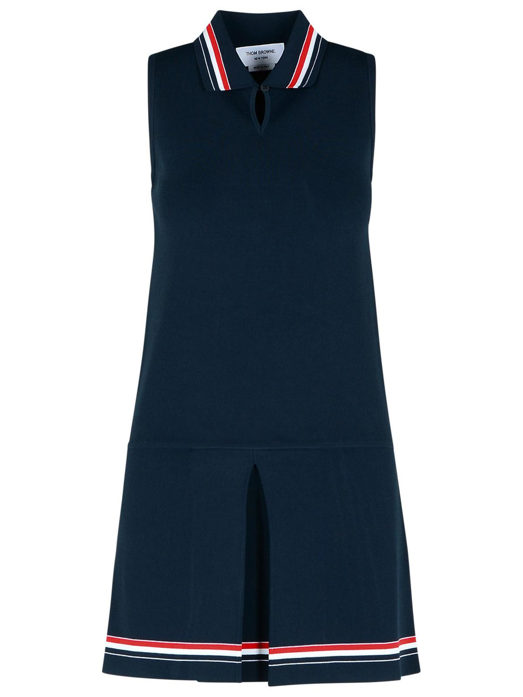 Thom Browne 'Tennis' Dress In Navy Viscose Blend Women