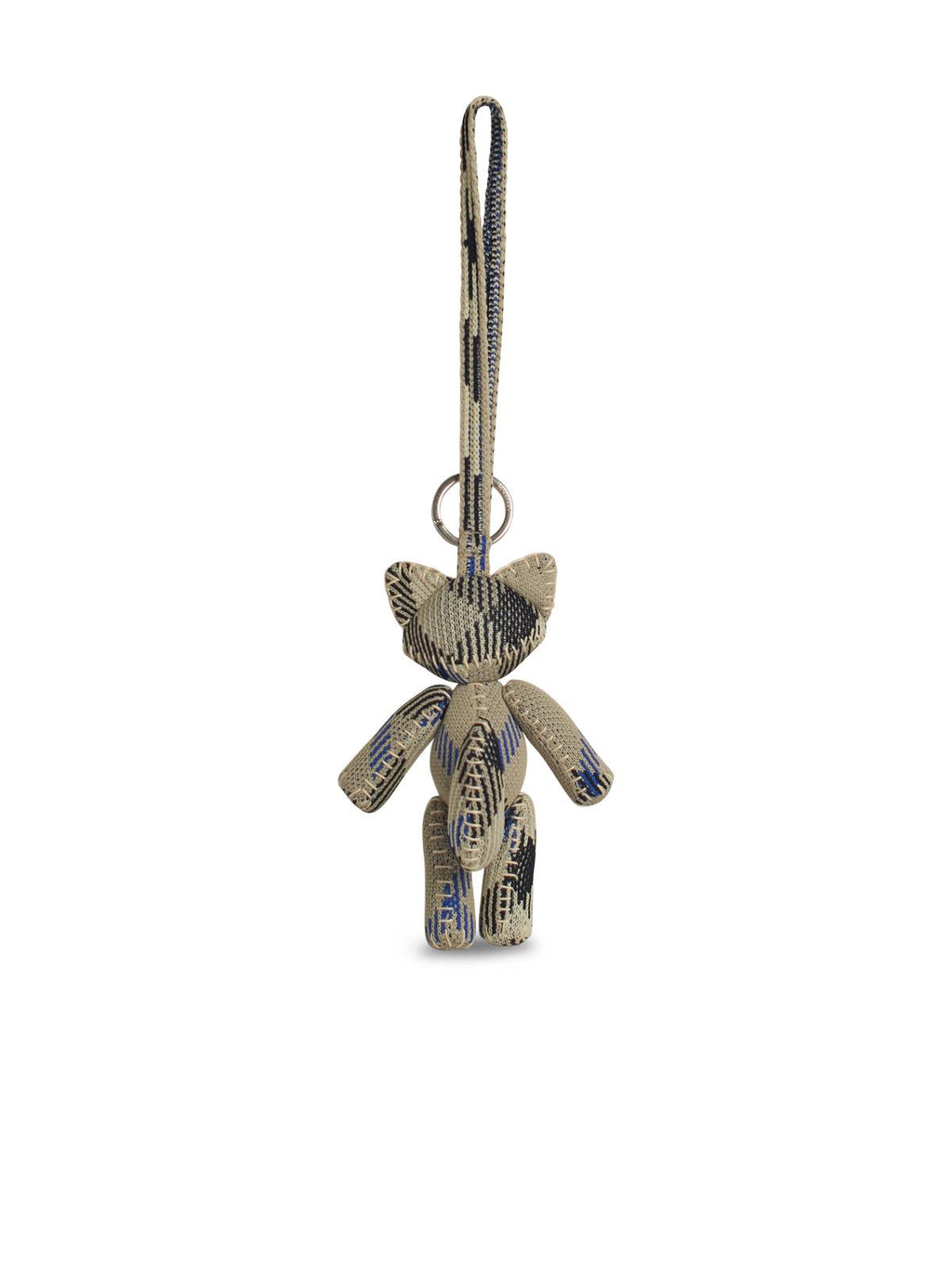 Burberry 'Foxy' Beige Polyamide Keyring Women