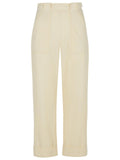 Max Mara Palio' White Cotton Pants Women