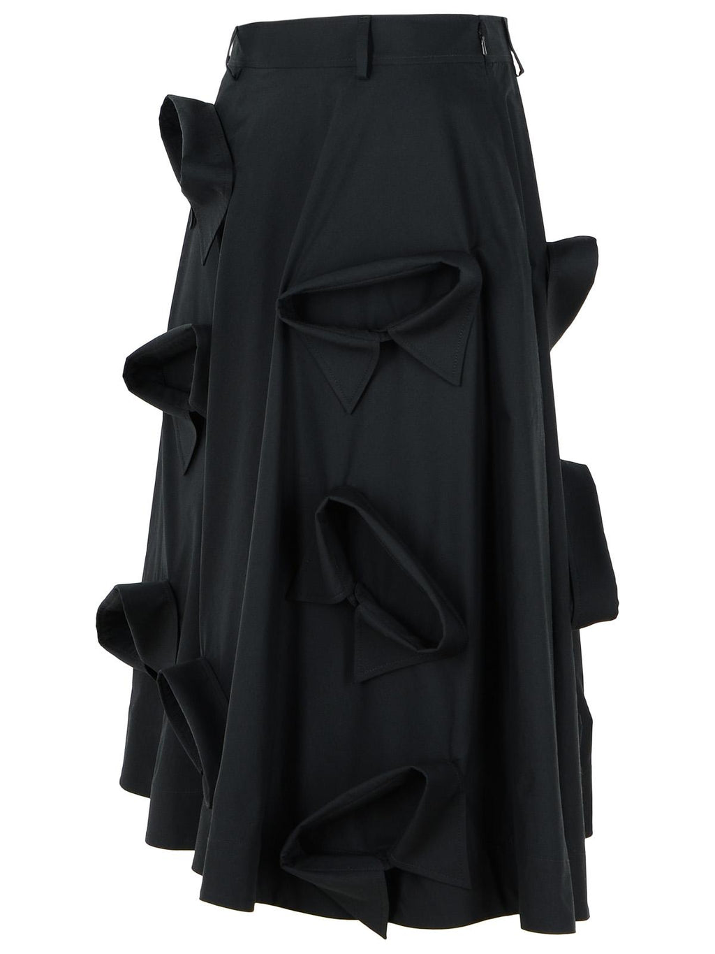 Moschino Black Cotton Skirt Women
