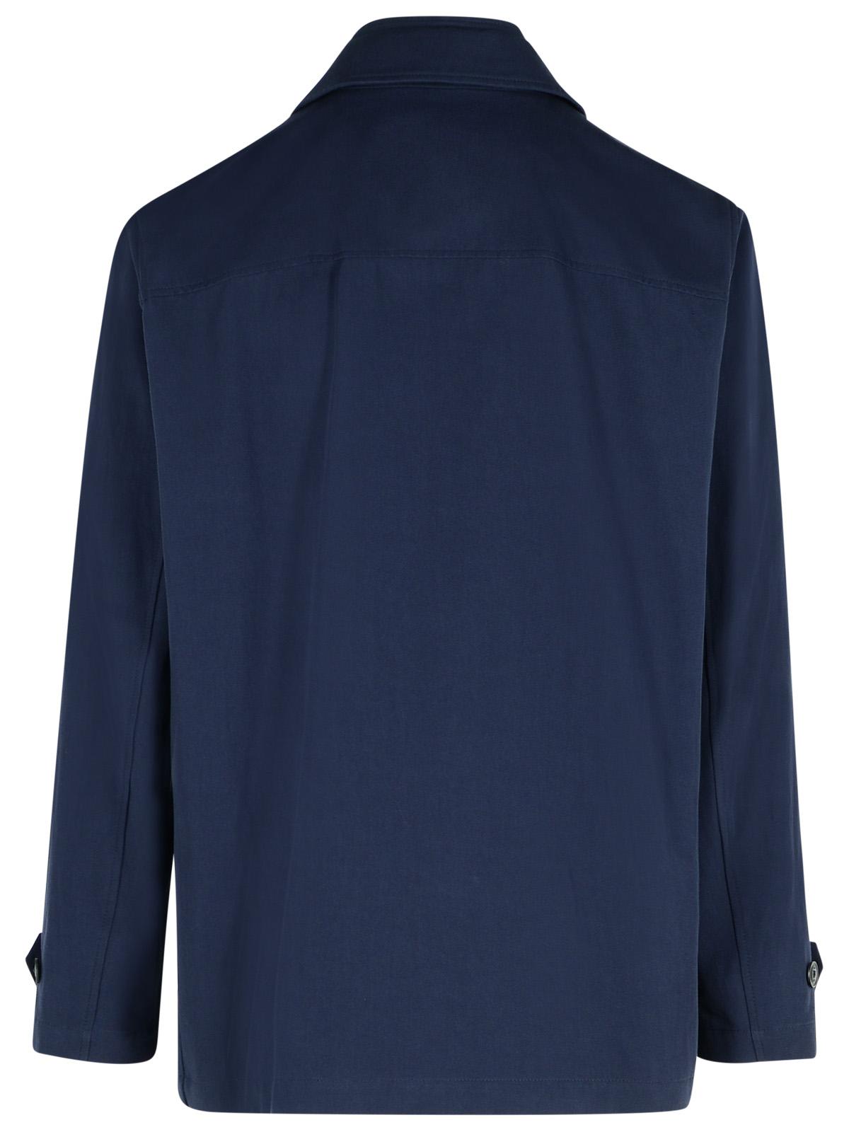 Fay 'Morning' Blue Cotton Jacket Men