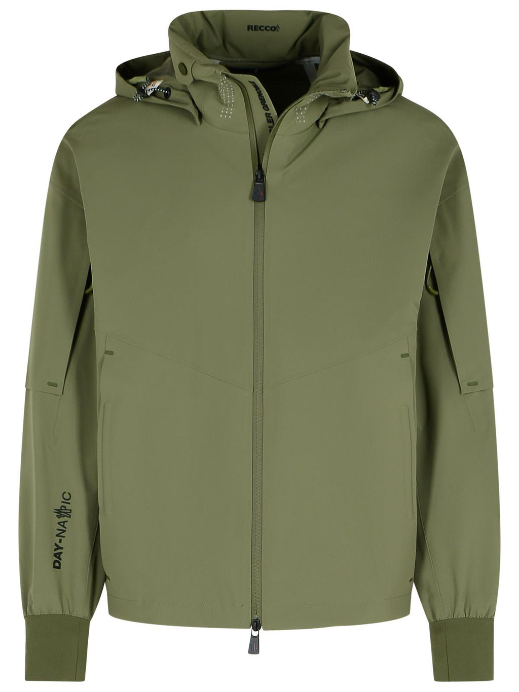 Moncler Grenoble 'Tesso' Green Polyamide Blend Jacket Men