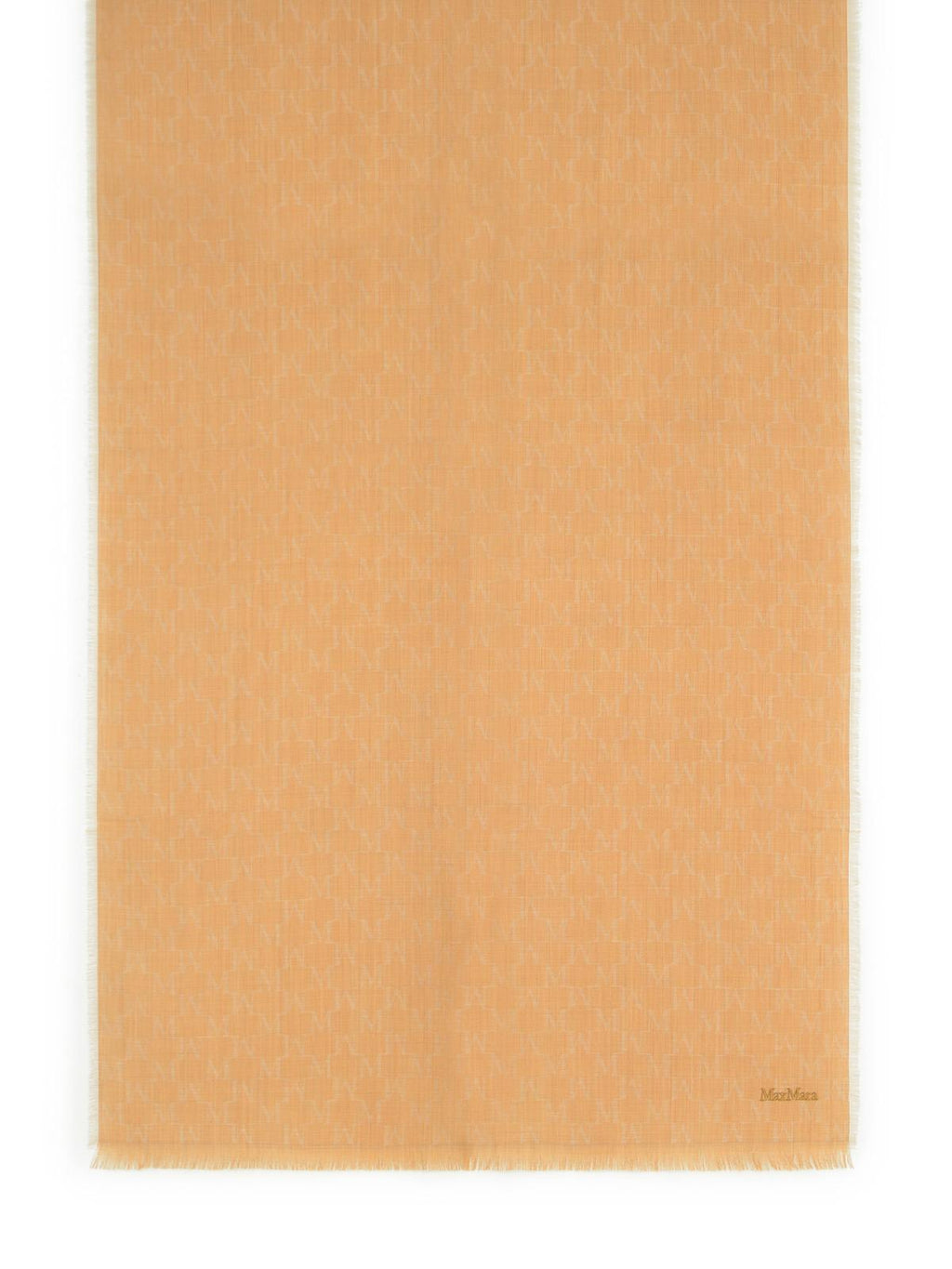 Max Mara 'Magico' Camel Virgin Wool Scarf Women
