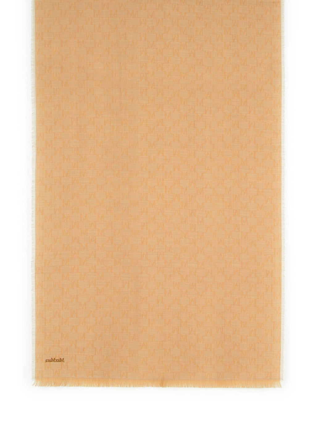 Max Mara 'Magico' Camel Virgin Wool Scarf Women
