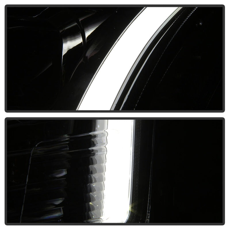 SPYDER xTune 06-09 Ford Fusion Light Bar DRL Projector Headlights - Chrome (PRO-JH-FFU06-LB-C) 9042126