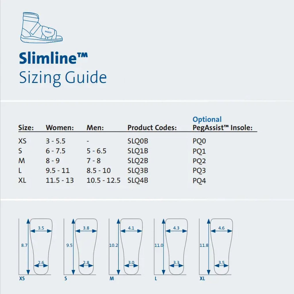 Darco® SlimLine™ Cast Boot, Large SLQ3B