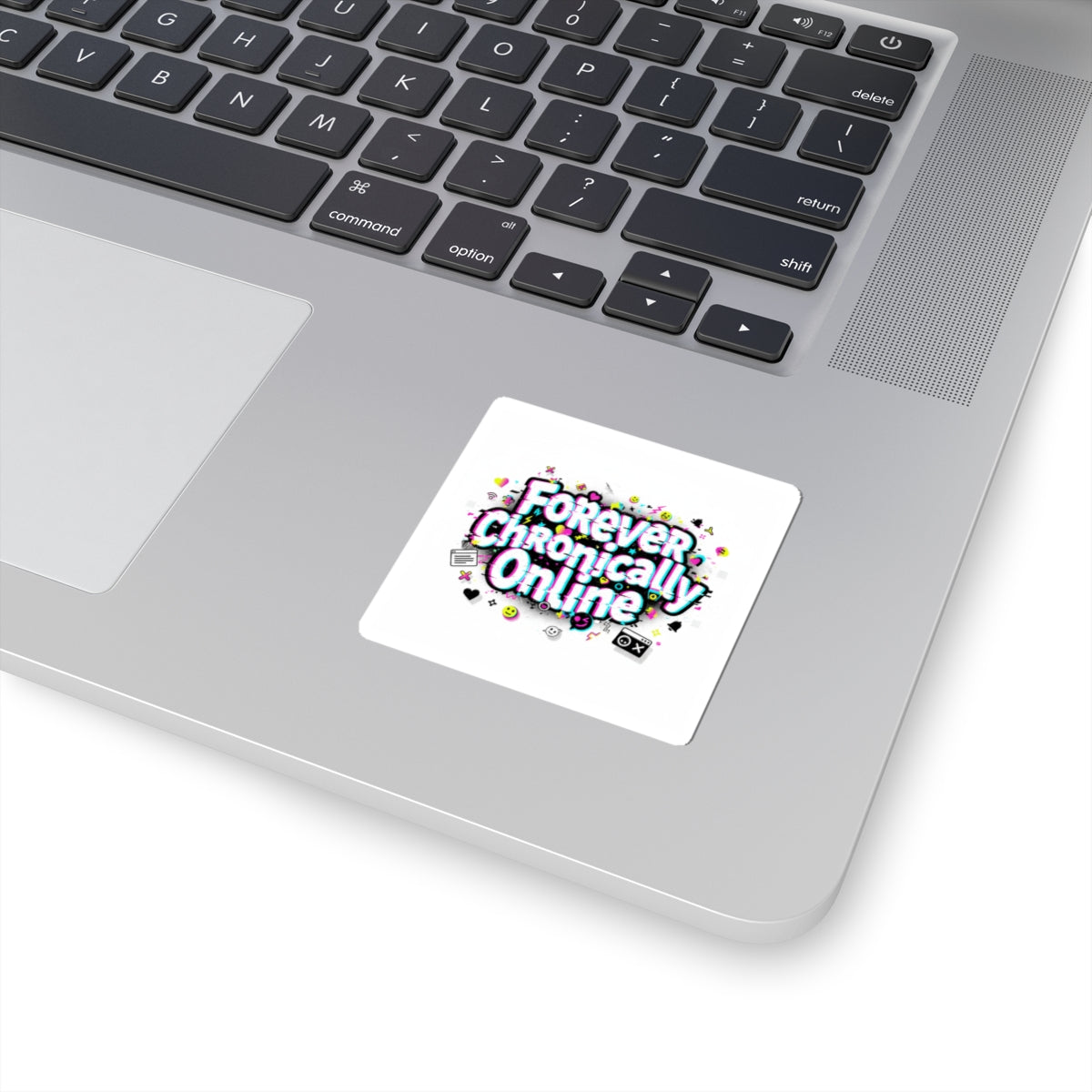 Forever Chronically Online Sticker | internet slang, brainrot meme
