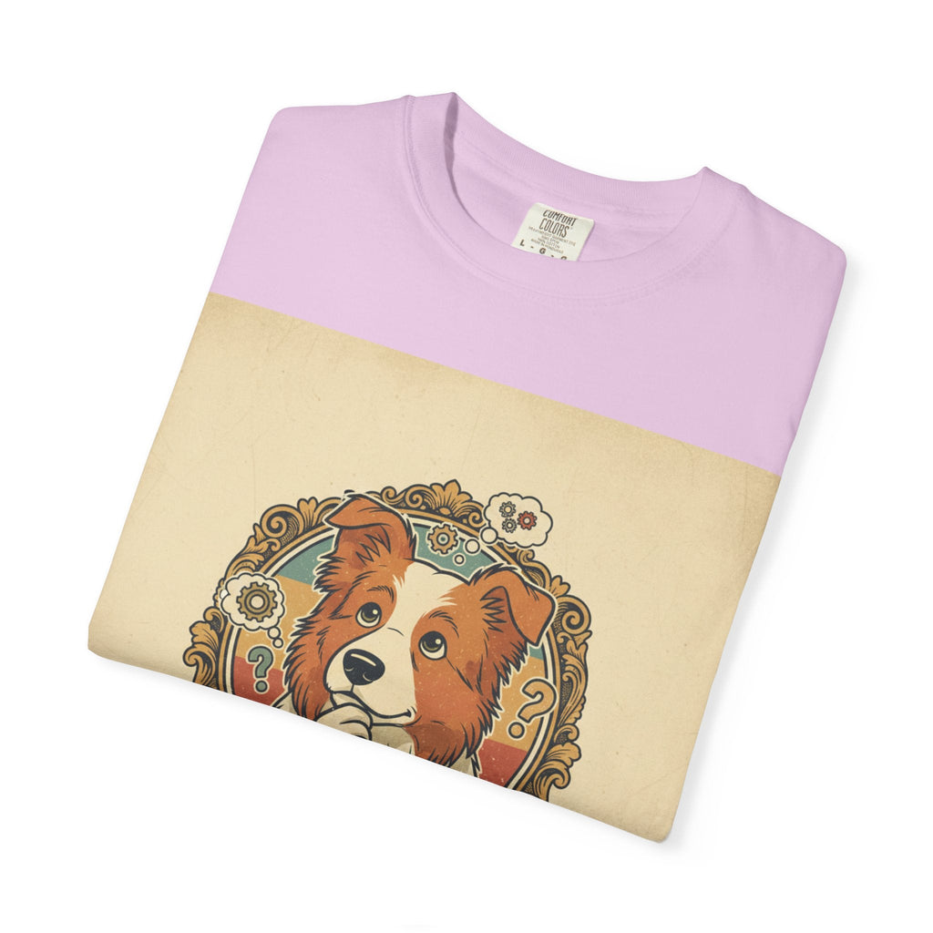 Overthinking Overrated Dog T-Shirt — Funny Dog Graphic Tee