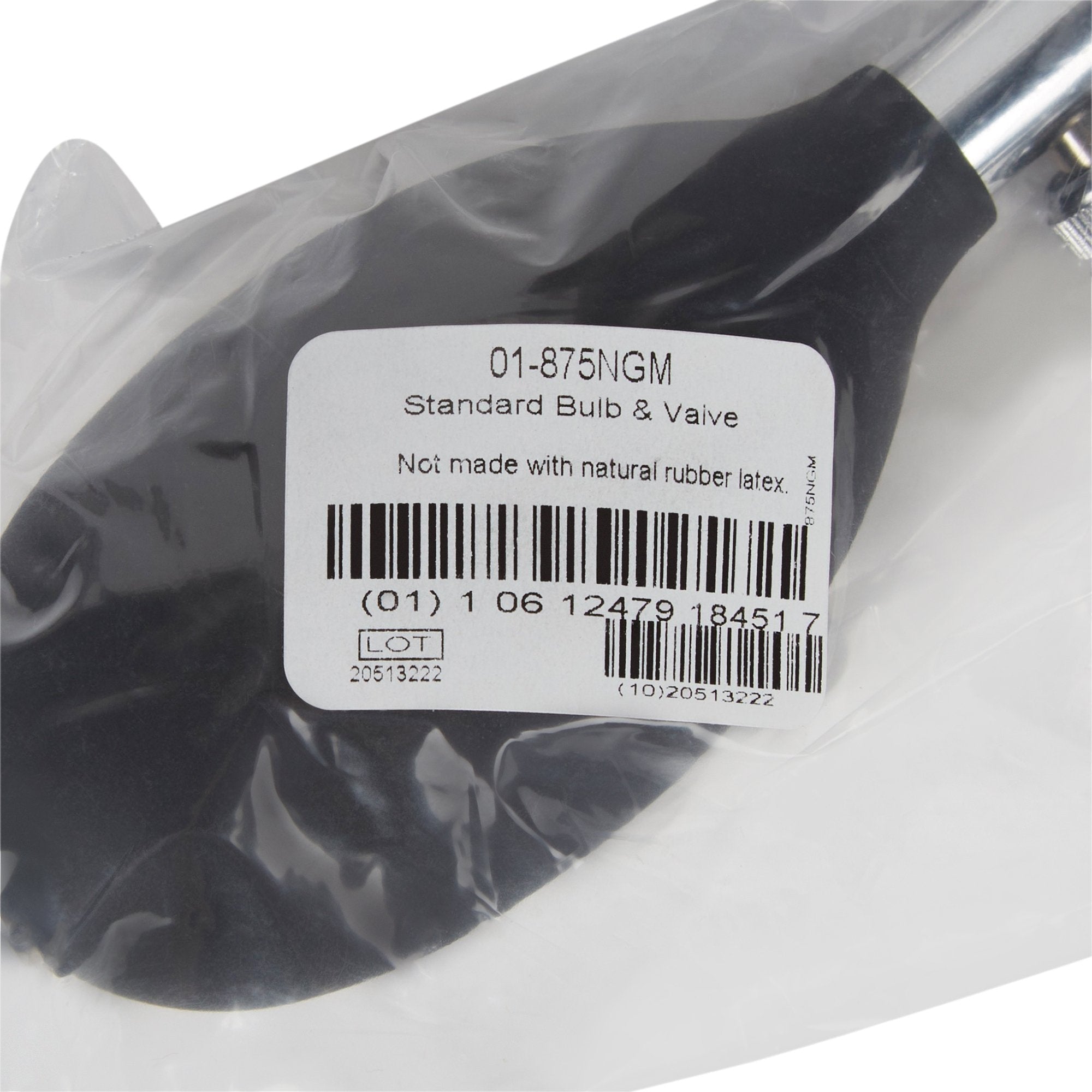 McKesson Blood Pressure Unit Inflation Bulb and Valve 01-875NGM