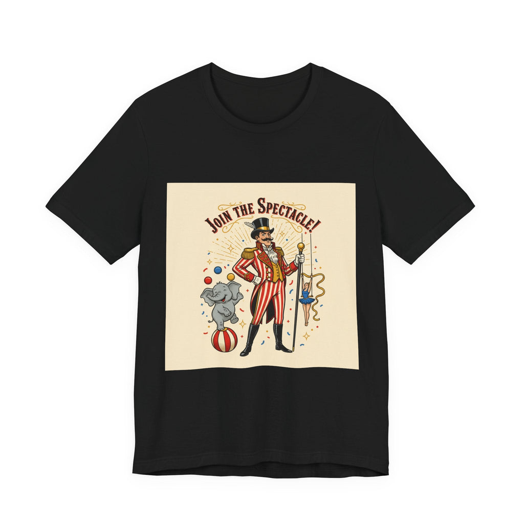 Vintage Circus Ringmaster Tee | vintage carnival design, big top shirt