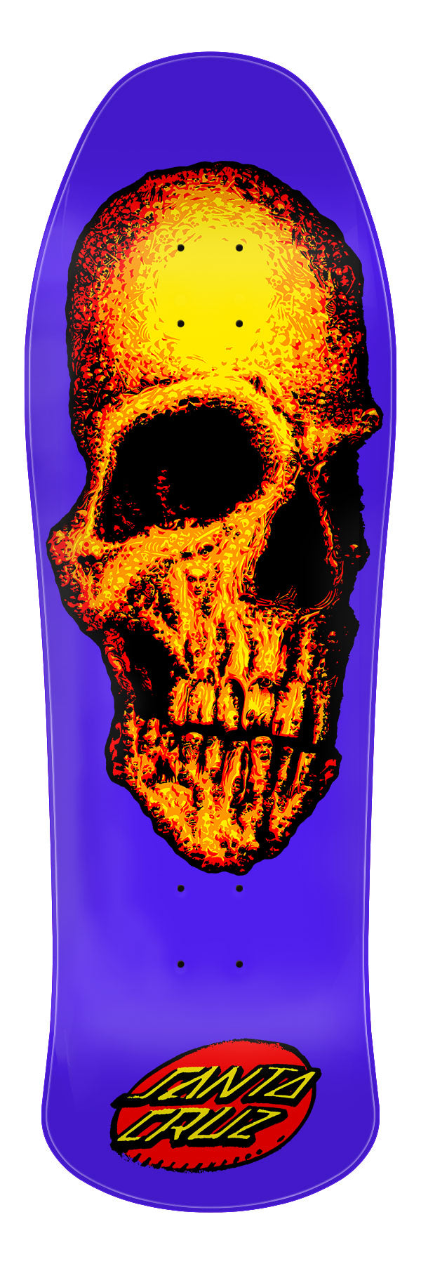 Santa Cruz Street Creep Cobalt Blue Dip 10" Skateboard Deck