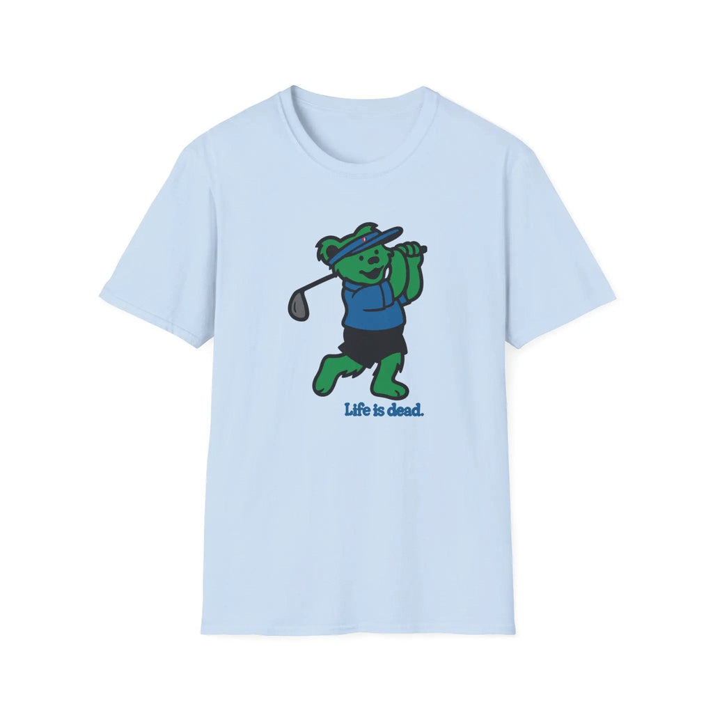 Golfin' Bear - Life is dead.® Grateful Dead T-Shirt