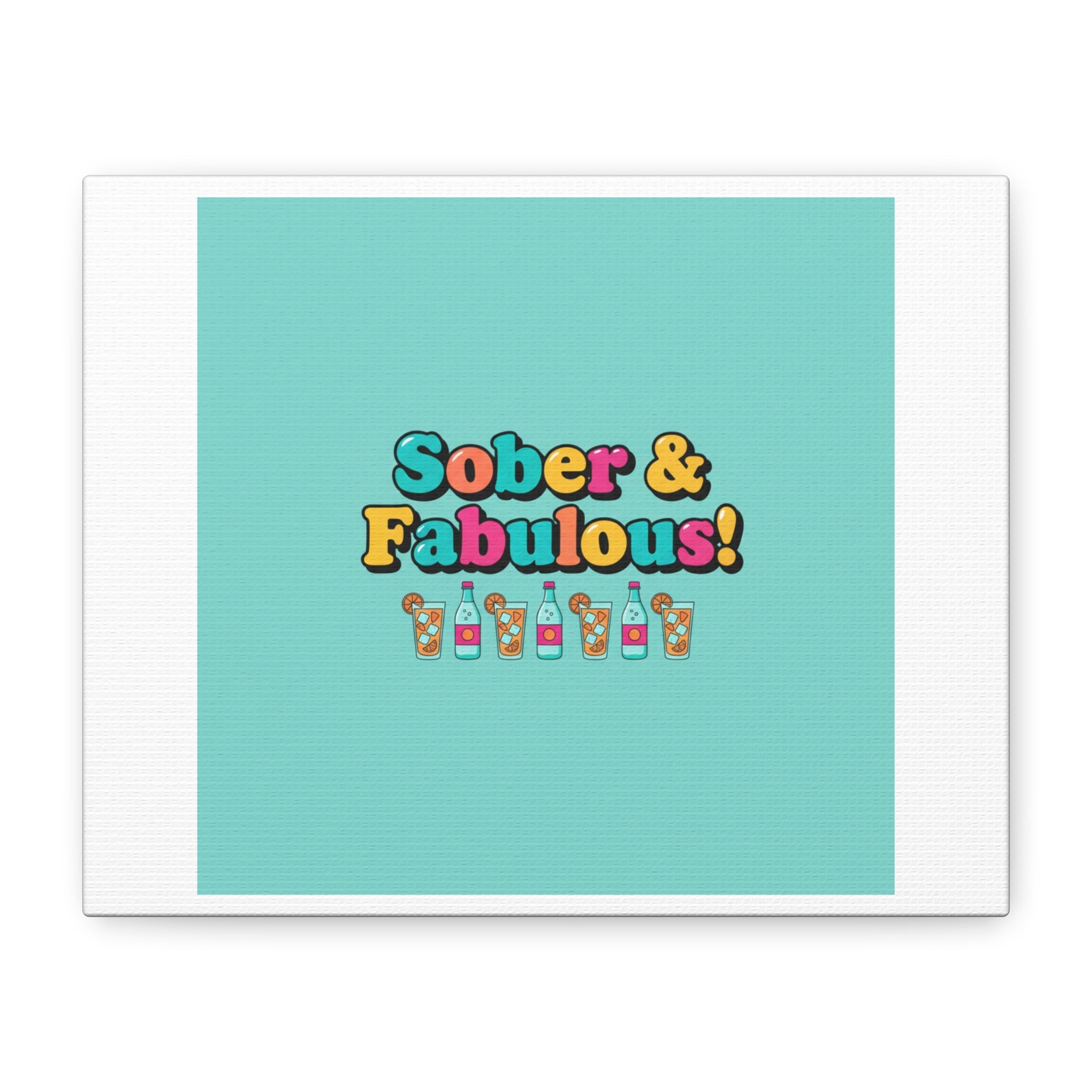 Sober & Fabulous! Canvas | Dry January, Mocktail Trend
