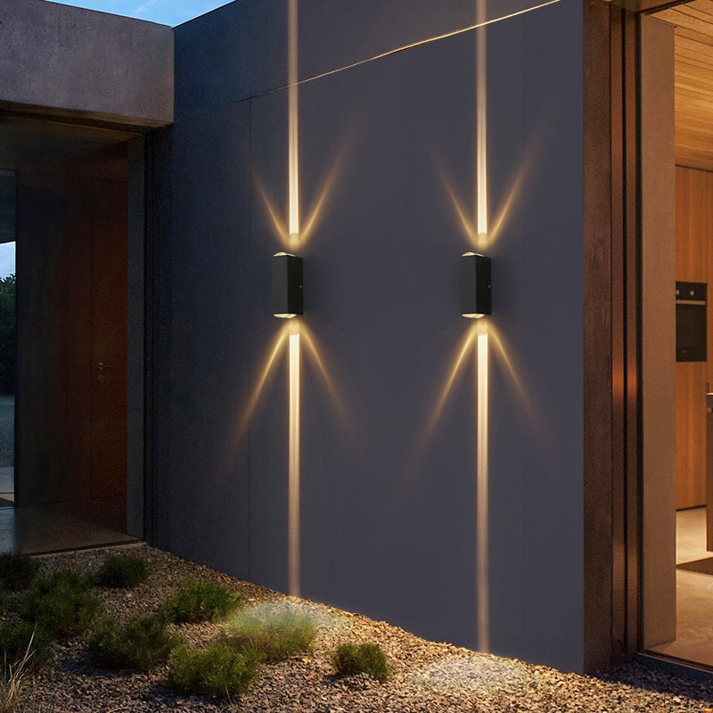 Simple Outdoor Waterproof Led Wall Lamp Creative Aisle Living Room Wall Lamp