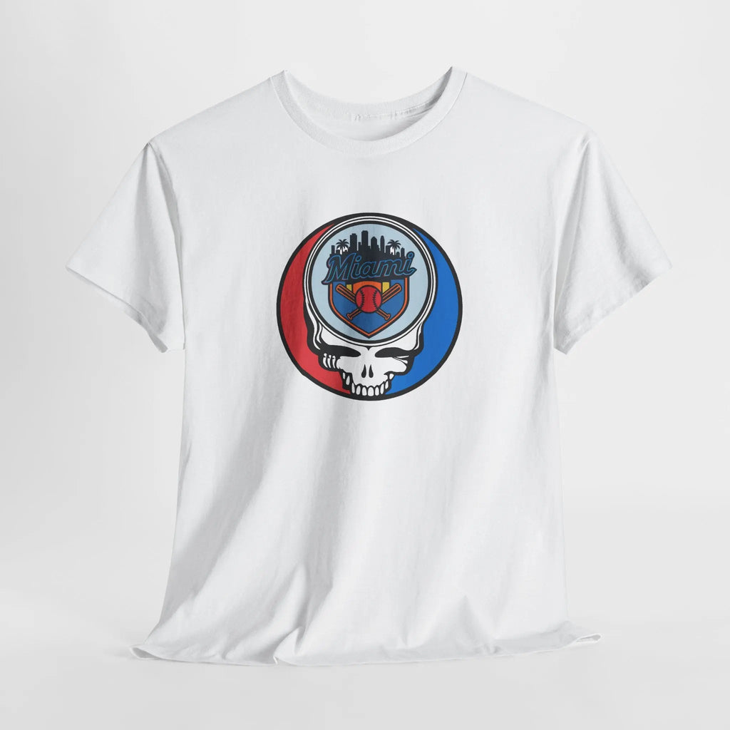Miami Marlins Original Stealie Grateful Dead T-Shirt