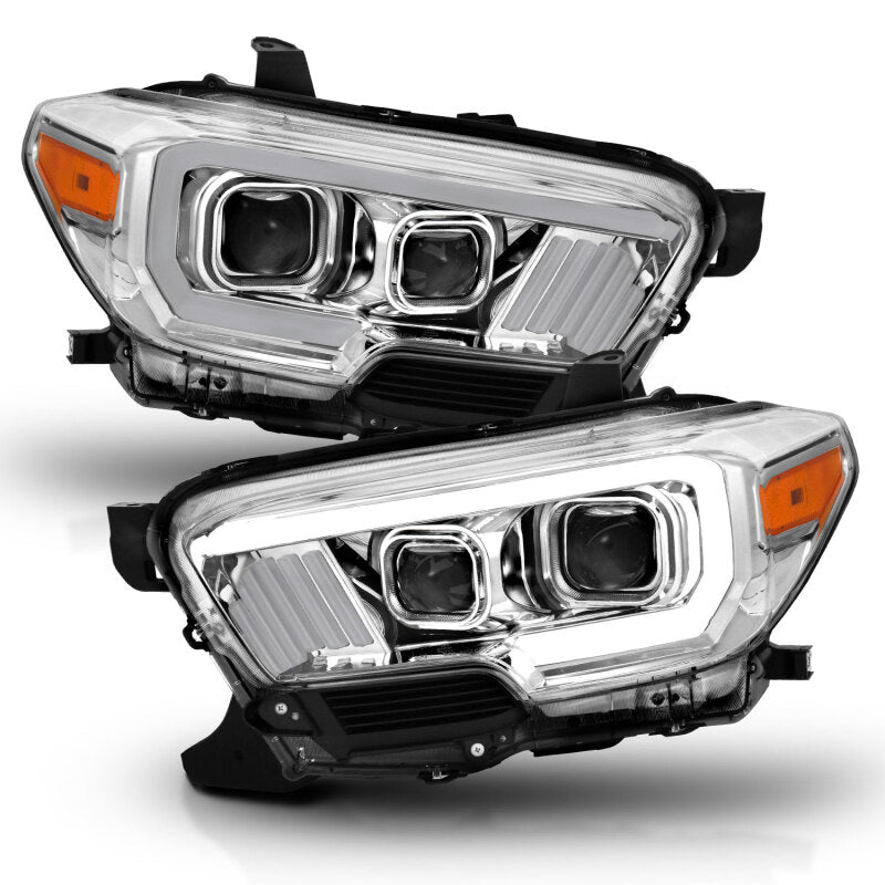 Anzo  2016-2017 Toyota Tacoma Projector Headlights w/ Plank Style